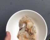รูปขั้นตอนการทำที่ 1 ของ กุ้งผัดพริกขี้หนู🍤🌶🧄🥬