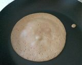 Foto langkah ke 5 dari resep Pancake coklat gulung pisang ala AZK.