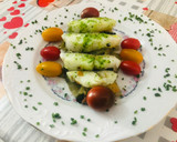 Foto del paso 5 de la receta: Bocaditos de bacalao a la plancha con acelgas salteadas