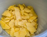 Krumplifőzelék recept fázis 1 fotója