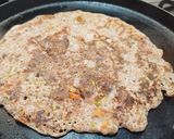 A picture of step 4 of Whole ragi uthappam.