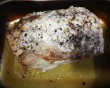 Foto del paso 5 de la receta Lomo de cerdo al horno con verduras salteada, quinoa y salsa