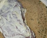 A picture of step 2 of Italian breaded chicken breast (baked) also, air fryer friendly too.