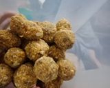 A picture of step 7 of Panjeeri Ke Ladoo.