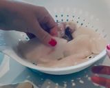A picture of step 2 of Creamy Rice with Shrimp & Squid! 🦐🦑.