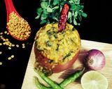 A picture of step 6 of Methi Dal tadka.