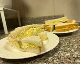 A picture of step 3 of Simple Japanese Egg Sandwiches (that keeps you wanting for more).