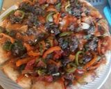 A picture of step 7 of Simple pizza recipe.