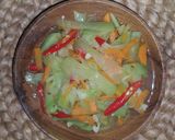 Foto langkah ke 4 dari resep Tumis Labu Siam Wortel.