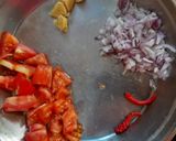 A picture of step 2 of Paneer Butter Masala.