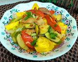 Hình bước làm 2 của món Canh chua cá kho đậm vị cơm nhà