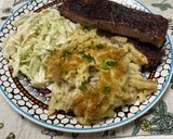 A picture of step 5 of Ribs w/ Mac & Slaw.