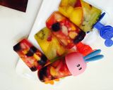 صورة لخطوة 5 من وصفة مثلجات بالفواكه🍎🍐🍑🍊🍒🍓