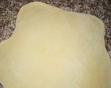 A picture of step 5 of Homemade egg pasta with shredded chicken sauce.