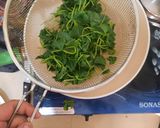 Foto langkah ke 2 dari resep Plecing daun pegagan.