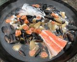 Foto del paso 1 de la receta: Mariscos al disco