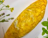 A picture of step 8 of Japanese Egg Wrapped Tomato Chicken Rice (Omu Rice).