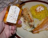 Foto del paso 4 de la receta: Filet de merluza al horno con arroz al curry