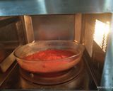 A picture of step 2 of Microwave Paneer Masala.