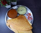 A picture of step 5 of Paper Dosa.
