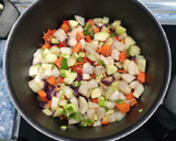 Foto del paso 1 de la receta: Lentejas rojas con verduras