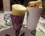 Foto del paso 3 de la receta: Mug Cake Vainilla con Corazón de Dulce de Leche y Chocolate..🙄
