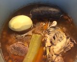 A picture of step 7 of Cocido Madrileño (with Ninja Foodi or Instant Pot).