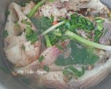 Hình bước làm 3 của món Cá Điêu Hồng Kho Tương