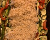 Une image de l'étape 3 de Crumble de poisson.