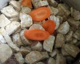 Foto langkah ke 3 dari resep Sup Jagung Wortel Tempe.