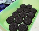 Foto langkah ke 3 dari resep Puding Hijau Oreo.