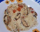 Foto langkah ke 4 dari resep Martabak Bihun Jamur menu Diet untuk Makan Malam est 210 cals.
