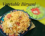 A picture of step 9 of Vegetable Biryani.