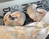Une image de l'étape 1 de Darnes de congre marinées (marinade maison et citron).