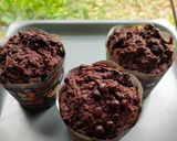 Foto langkah ke 4 dari resep Muffin Coklat No Mixer.