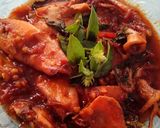 Foto langkah ke 5 dari resep Cumi asin kemangi.