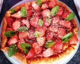 Une image de l'étape 4 de Tarte fine aux fraises.