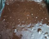 A picture of step 7 of Double chocolate fudge brownies.