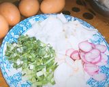 Hình bước làm 1 của món Trứng ngâm tương