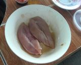 รูปขั้นตอนการทำที่ 1 ของ Steak garlic chicken