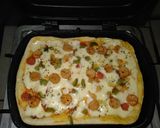 Foto langkah ke 6 dari resep Pizza pakai double pan no mixer no oven.