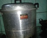 Foto langkah ke 7 dari resep Nagasari Labu Kuning (Pais Waluh).