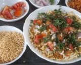A picture of step 4 of Dry bhel from chuda.