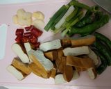 糯米椒醬爆豆干的食譜步驟1照片