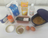 A picture of step 1 of KFC style Chicken.#4weekchallenge.
