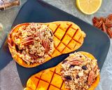 Une image de l'étape 7 de Courge butternut farcie au quinoa.