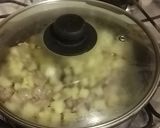 Foto del paso 4 de la receta: Papas con milanesa en salsa toreada