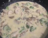 Foto langkah ke 6 dari resep Fettuccine Carbonara Alfredo.