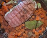 Une image de l'étape 1 de Rôti de veau en gelée.