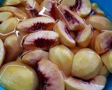 Fűszeres őszibarackbefőtt recept fázis 1 fotója